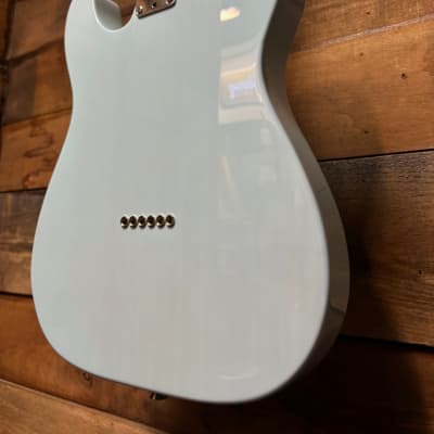Fender American Pro II Thinline Telecaster - Daphne Blue w/ Hard Case image 11