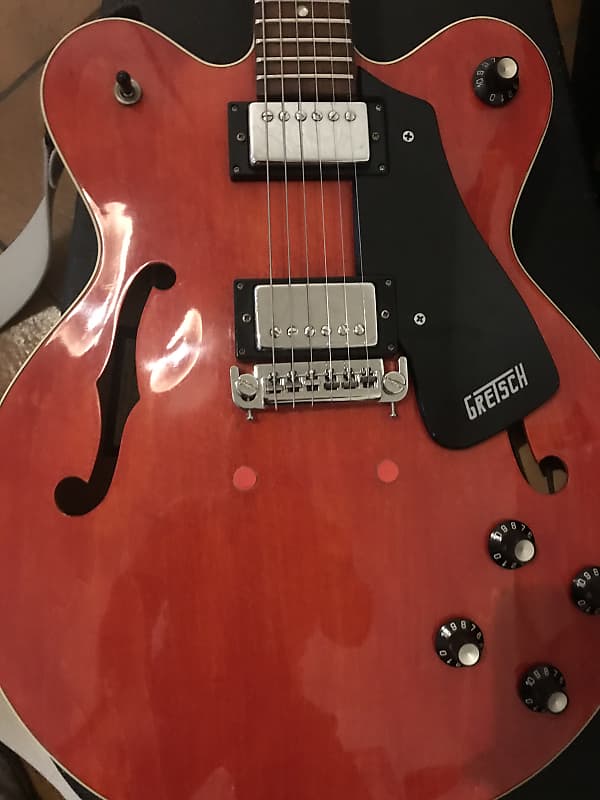 Gretsch Broadkaster 7609 1976 Red vintage semihollow made in usa Pj Harvey  Gibson 335 style