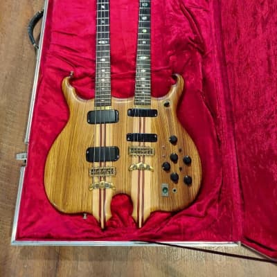 Alembic Series I Double Neck 1980 Zebrawood for sale