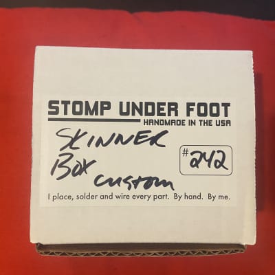 Reverb.com listing, price, conditions, and images for stomp-under-foot-skinner-box