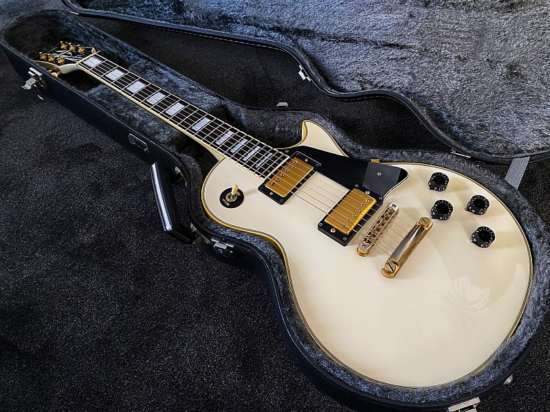 Orville ホワイト　レスポール　エレキギター Orville lespaul custom ホワイト