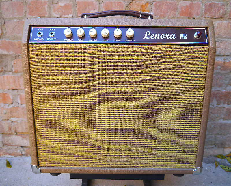er Lenora 6G3 Brown Deluxe w/ Bias Shifting Vibrato Reverb