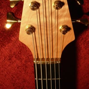 Alembic Electric 6 string bass maple top image 4