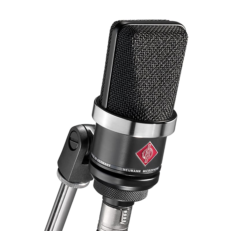 Neumann TLM-102 Large Diaphragm Studio Condenser Microphone (Black) image 1
