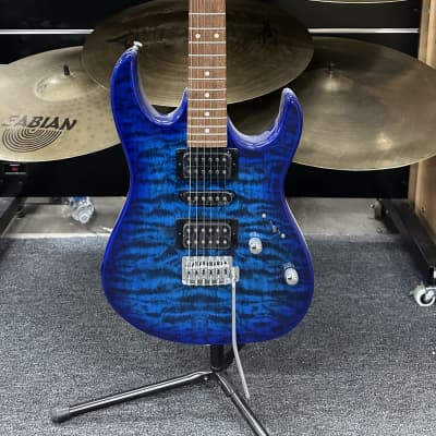 CHITARRA ELETTRICA IBANEZ GIO GRX70QA-TBB BLU TRASP – Firefly