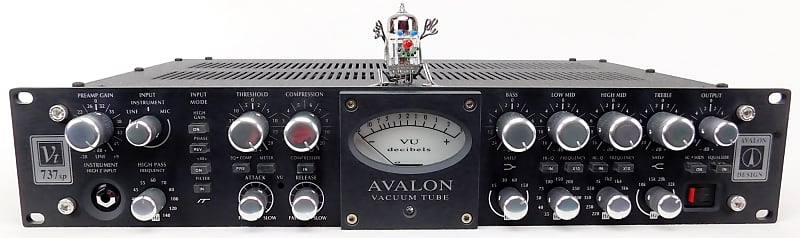 Avalon VT-737 SP Black Tube Mic Preamp Comp EQ + Neuwertig + OVP+ 