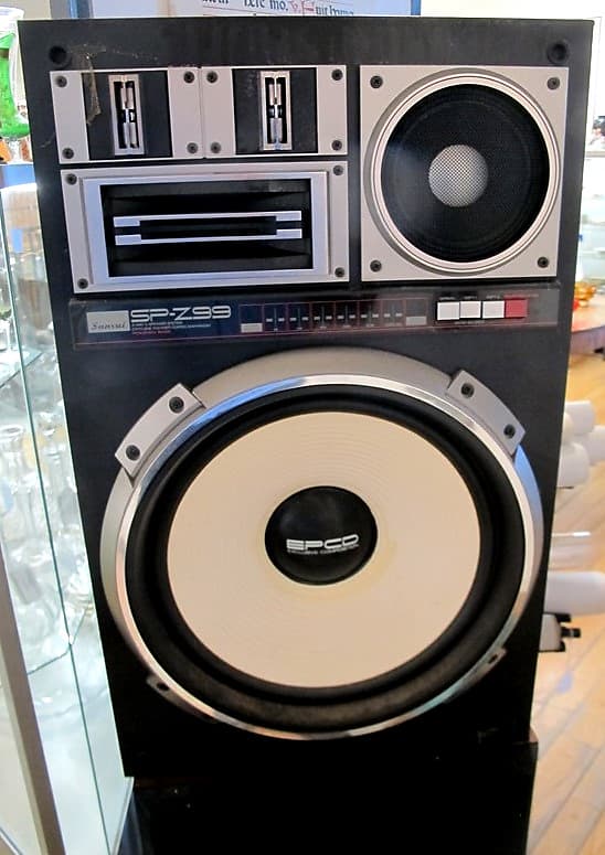 Sansui SP Z99 Speakers 1980's | Reverb