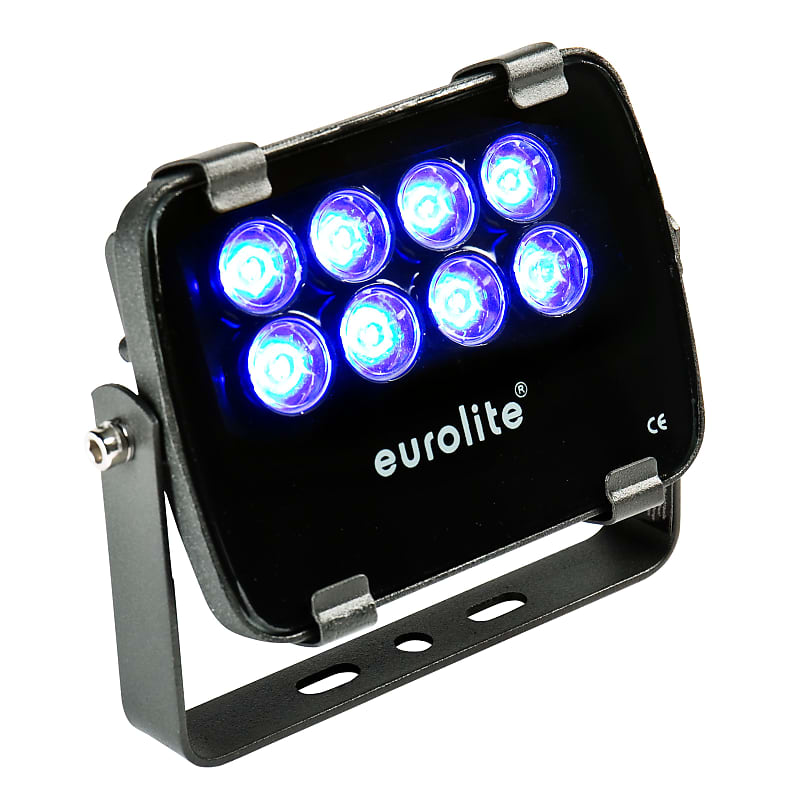 Eurolite LED IP FL-8 blau 30° IP 56, 8x1W Garden Light - LED