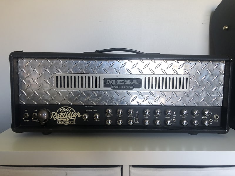 Mesa Boogie Dual Rectifier Solo Head 3-Channel 100-Watt Guitar Amp Head  2000 - 2009