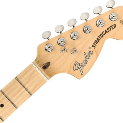 Fender American Performer Stratocaster Maple Fingerboard Electric Guitar Satin Lake Placid Blue image 5