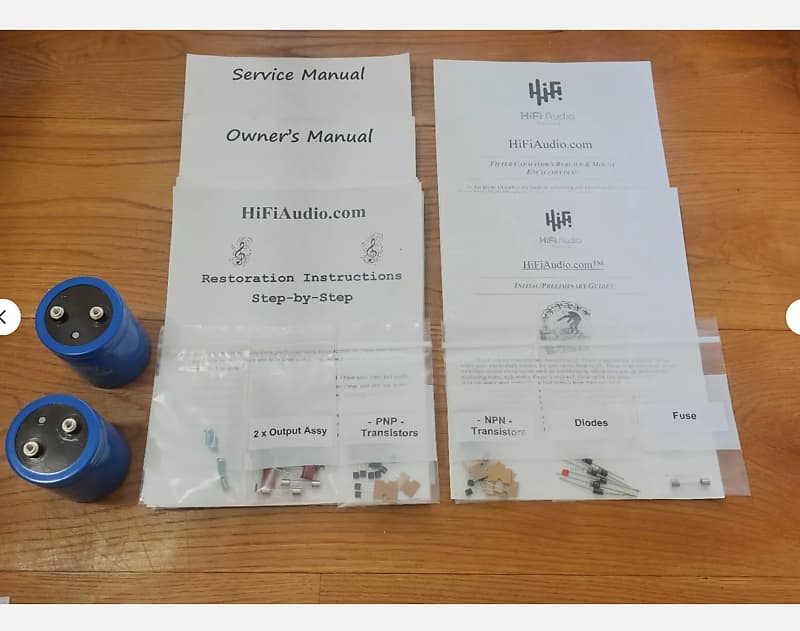 SUMO Polaris restoration kit filter capacitor repair rebuild fix  			