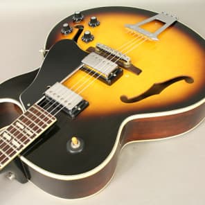 1976 Gibson ES-175 ES175 Vintage Archtop Electric Guitar Original Sunburst USA image 13