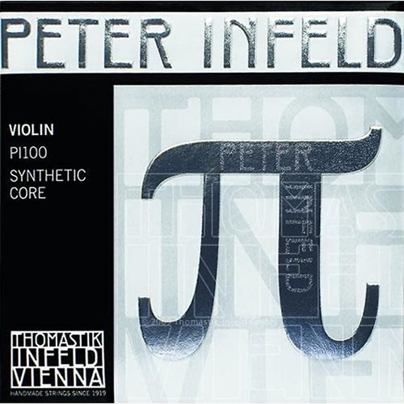 Thomastik-Infeld	PI101 Peter Infeld Synthetic Core 4/4 Violin String Set - (Medium) image 1