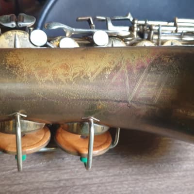 Martin Alto Imperial Handcraft 1932 - Golden image 5