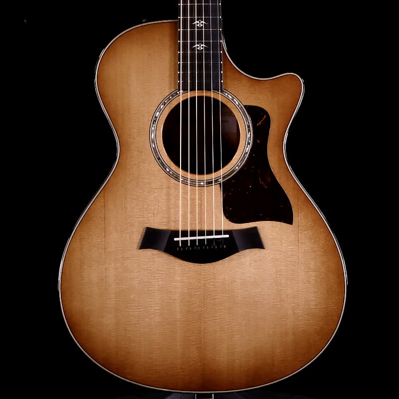 Taylor 512ce V-Class Acoustic-Electric Guitar - Urban Ironbark/Torrefied  Sitka