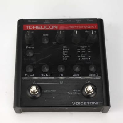 TC-Helicon VoiceTone Harmony G-XT Vocal Effects Pedal | Reverb