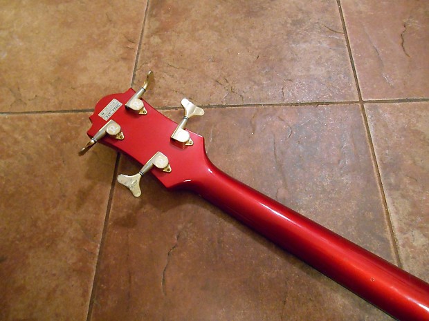 Founder Warlock Bass Red Flavor 日本製 ベース Vintage BC Rich NJ Warlock Bass. EMG. Made in Japan