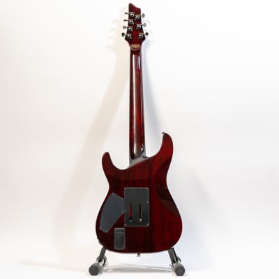 Schecter Hellraiser AD-C-7-FR-HR - Diamond Series 7-String Guitar - Black Cherry image 6