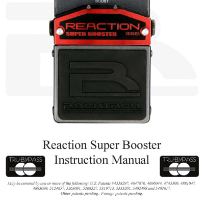 Pedal Rocktron Reaction Super Booster image 3