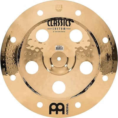 Meinl Classics Custom Brilliant CC-16STK 16" Trash Stack Cymbals (w/ Video Demo) image 8