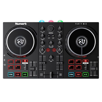 Numark Party Mix II Serato LE DJ Controller w Built In Lightshow+Headphone image 5