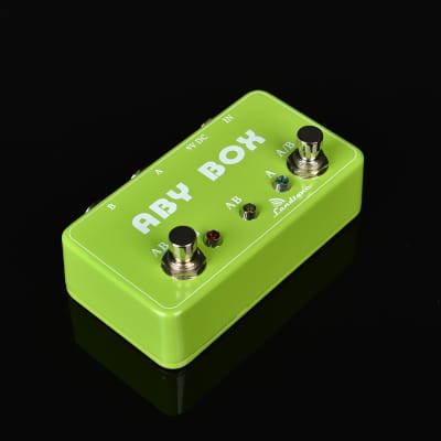 New Hand Made ABY Switch Pedal Box -True Bypass AMP / Guitar AB G1