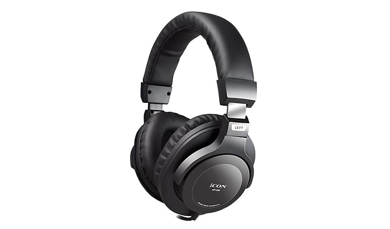 Icon Pro Audio HP-200 Over-Ear Headphones  			