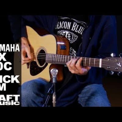 Yamaha FGX800C Acoustic-Electric Guitar - Natural image 8