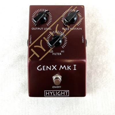 HYLIGHT GENX MKI Custom Shop Classic Fuzz Tone Pedal NOS OC81 Germanium Transistors Made In London UK image 2