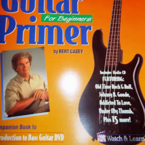 Watch & Learn Bass Guitar Primer Book