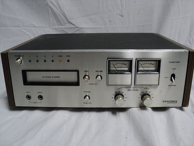 Vintage Pioneer Centrex RH-60 8-Track Stereo Player For Repair