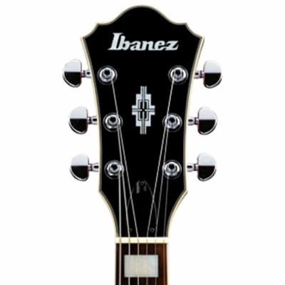 Ibanez Artcore AF75D Hollowbody Electric Guitar, Sunset Red image 4