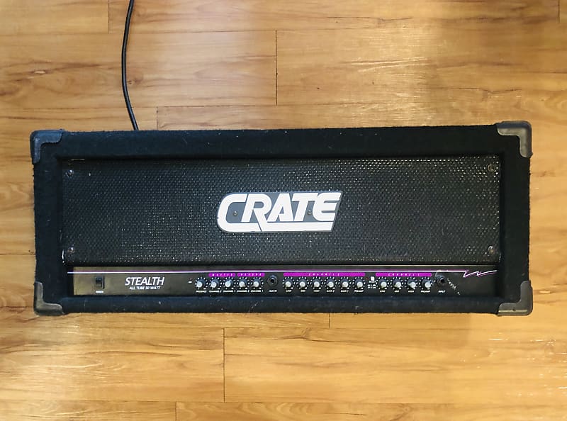 Crate Stealth GT50H Watt Tube Amp Lee Jackson Designed Reverb