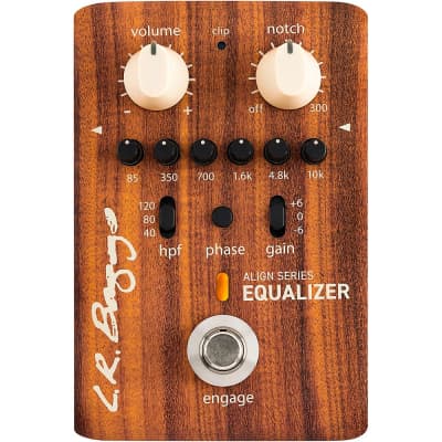 LR Baggs Align Acoustic Preamp/Equalizer Effects Pedal image 1