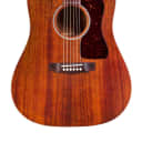 Guild USA D-20E Natural, Dreadnought, All Solid Mahogany, with L.R. Baggs Pickup, Made in the USA