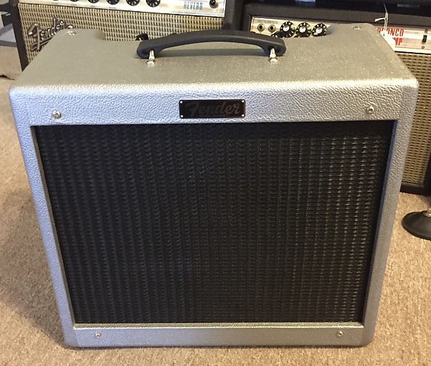 Fender Blues Junior Limited Edition Silver and Black image 1