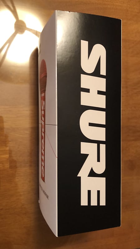 Sold Out Supreme x Shure SM58 Dynamic Microphone Red White Sold Out Supreme x Shure SM58 Dynamic Microphone Red White