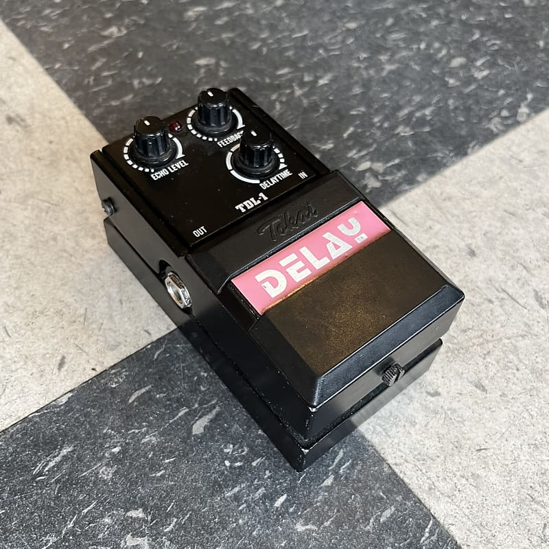 Tokai TDL-1 Analog Delay Silver Rare Vintage Guitar Effect