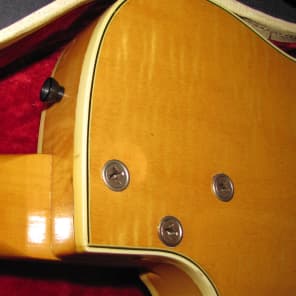 Harmony Stratotone Mercury H48 1961 Maple Top with Original Case image 7