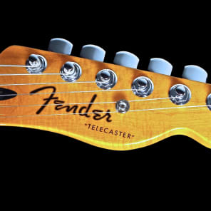 2014 Fender Telecaster Custom Shop Flamed Redwood Double Bound Tele with Ebony Fretboard image 12
