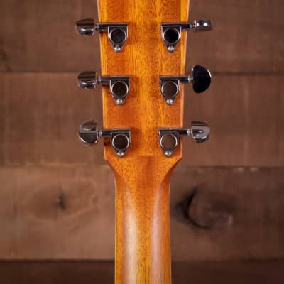 Yamaha FG830 Folk Acoustic Guitar, Autumn Burst image 8