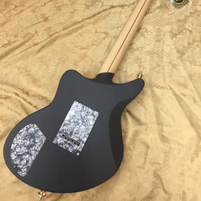 D'Angelico Deluxe Bob Weir Solid Body Electric Guitar-Matte Stone Finish-NEW! image 4