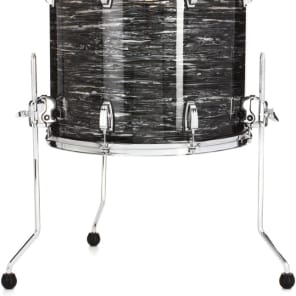 Ludwig Classic Maple Floor Tom - 16 x 18 inch - Vintage Black Oyster image 6