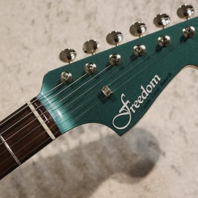Freedom Custom Guitar Research O.S. Retro Series JM Sherwood Green[Made in Japan] image 3