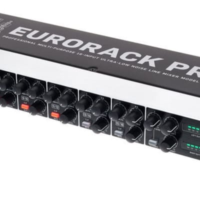 Behringer RX1602 V2; 16-channel monitor line mixer | Reverb