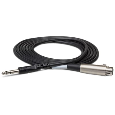 HOSA STX-105F Balanced Interconnect XLR3F to 1/4 in TRS (5 ft) image 5