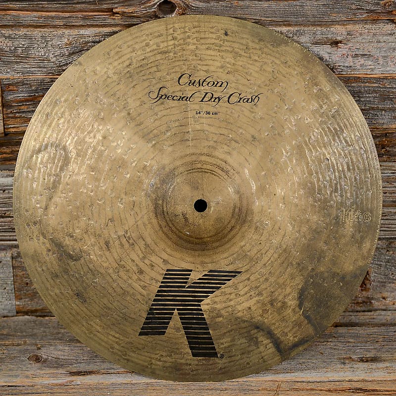 Zildjian 14" K Custom Special Dry Crash Cymbal image 1
