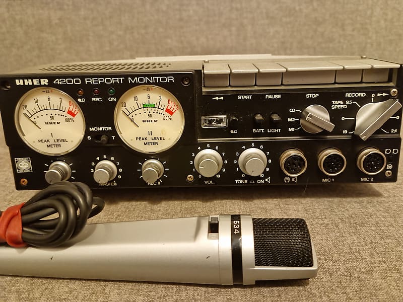 Uher 4200 Report Stereo Check Out - UK Vintage Radio Repair and