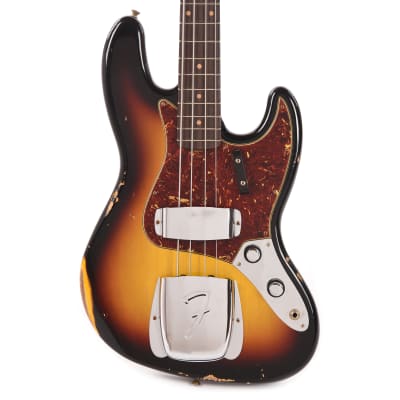 Fender Custom Shop 1962 Jazz Bass Relic 3-Color Sunburst (Serial #CZ576892) image 1
