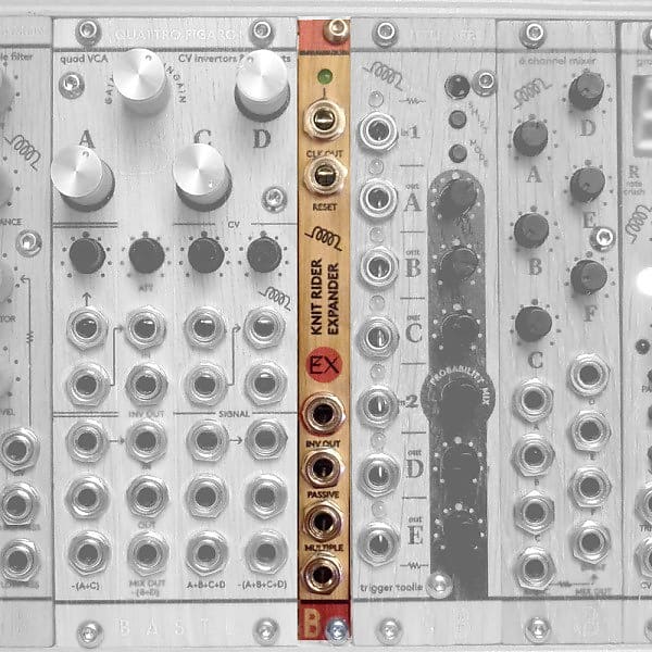 bastl instruments knit rider expander, kit, euro 5hp